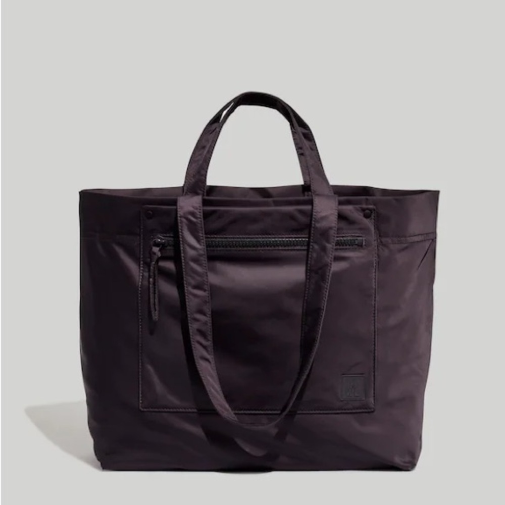 Madewell The (Re)sourced Tote Bag in Coal